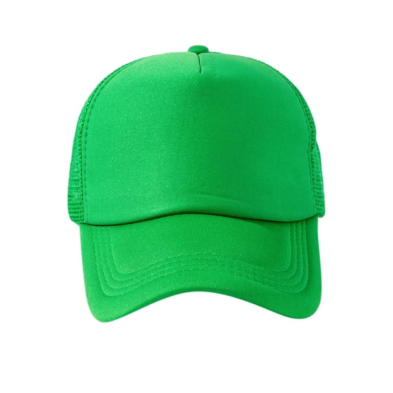 WGRFFH Mesh Back Baseball Cap High Crown Foam Trucker Hat 5 Panel Snapback Plain Gym Hat Skateboard Surf Hat Blank Breathable Summer Outdoor Cap Golf Dad Hat For Outdoor Sports Activities