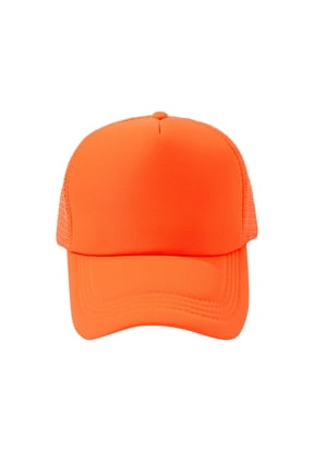 Mesh Back Baseball Cap High Crown Foam Trucker Hat 5 Panel Snapback Plain Gym Hat Skateboard Surf Hat Blank Breathable Summer Outdoor Cap Golf Dad Hat For Outdoor Sports Activities
