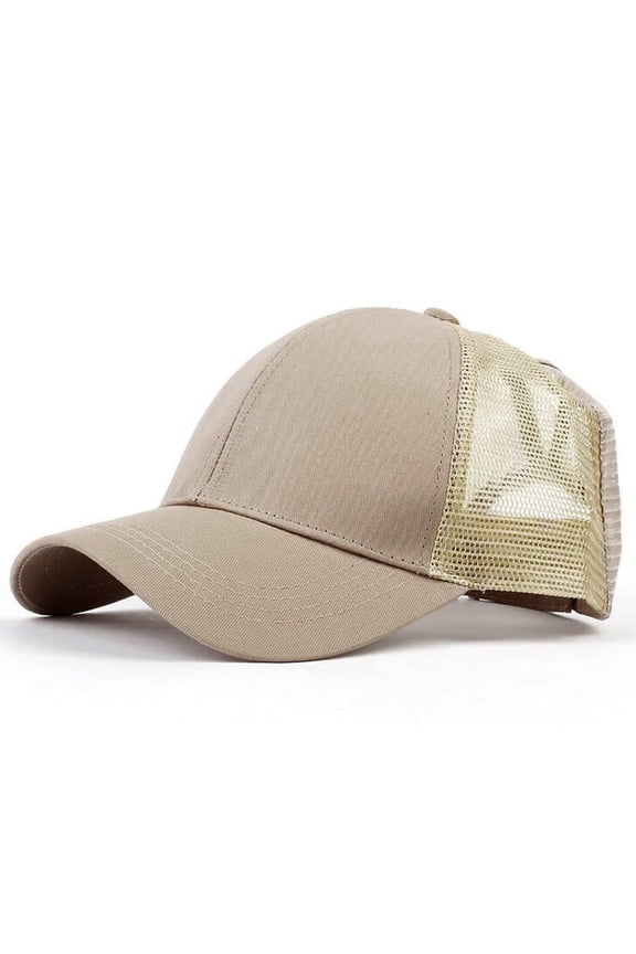Mesh Trucker Baseball Cap Snapback Hat Structured Trucker Hats Baseball Caps Adjustable Blank Mesh Back Ball Caps for Men Women Unisex Baseball Mesh Cap Open Back Solid Color Sun Hat Cap