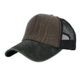 thumbnail image 1 of WGRFFH Trucker Hat Baseball Cap Snapback Fitted Hats for Men Women Snap Closure Design Breathable Mesh Side Durable Baseball Cap Adjustable Size for Running Workouts and Outdoor Activities Coffee, 1 of 3