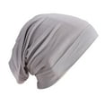 thumbnail image 1 of WGRFFH Unisex Beanie Hats for Men Women Slouchy Beanie Hip-Hop Caps Lighweight Soft Skull Caps for Chemo Sleep Slip Pre Tied Head Scarves Headwear Turban Caps Head Wrap Headscarf for Girls Cap D, 1 of 4