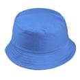 thumbnail image 1 of WGRFFH Unisex Cotton Packable Bucket Hat Sun Hat Plain Colors for Men Women Sun Hat for Beach,Golf,Fishing - Fun Outdoor Vacation Boonie for Men and Women Cap Outdoors Wild Fisherman Unisun Men Hat C, 1 of 3