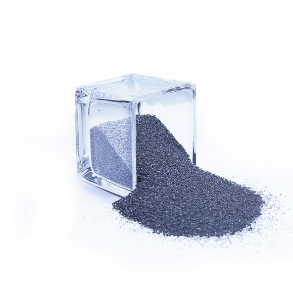 WGV 1 Pound Bag of Medium Grain Decorative Colored Sand - Silver - 5" Wide x 1" Tall- 1 Bag