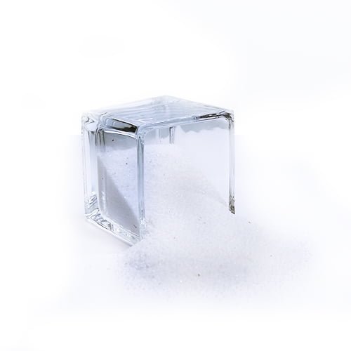 WGV 1 Pound Bag of Medium Grain Decorative Colored Sand - White - 5" Wide x 1" Tall- 1 Bag