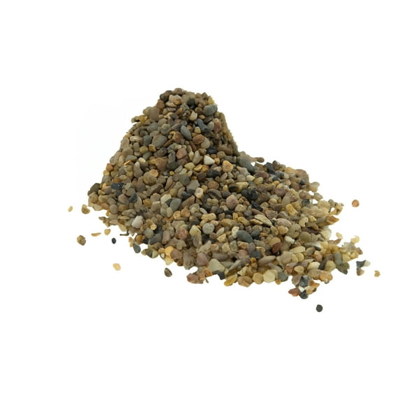 WGV 1 Pound of Decorative Fillers Mixed Color Crushed Rocks - 5" Wide x 7" Tall- 1 Bag