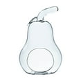 thumbnail image 1 of WGV Clear Pear Glass Terrarium / Candle Holder - 5.5" Wide x 8" Height, Good quality Terrarium - 1 Pc, 1 of 6