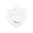 thumbnail image 1 of WGV Clear Small Heart Terrarium - 5" Wide x 5" Height, Good quality, Heavy Weighted Base - 1 Pc, 1 of 8