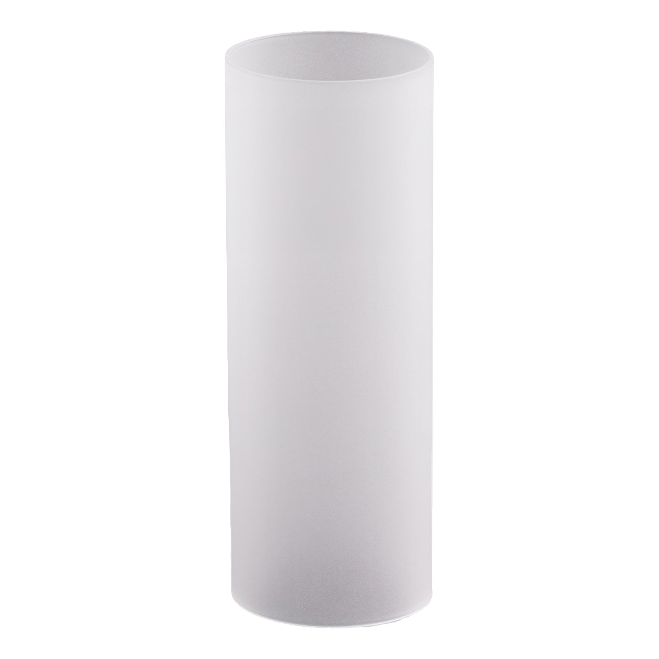 WGV Frosted Glass Hurricane Candle Shade Chimney Tube 4" Wide x 12
