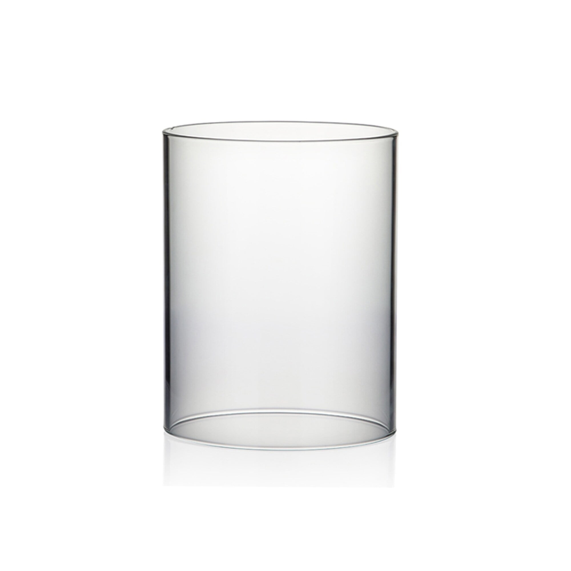 WGV International Clear Glass Cylinder Hurricane Chimney Tube, Candle