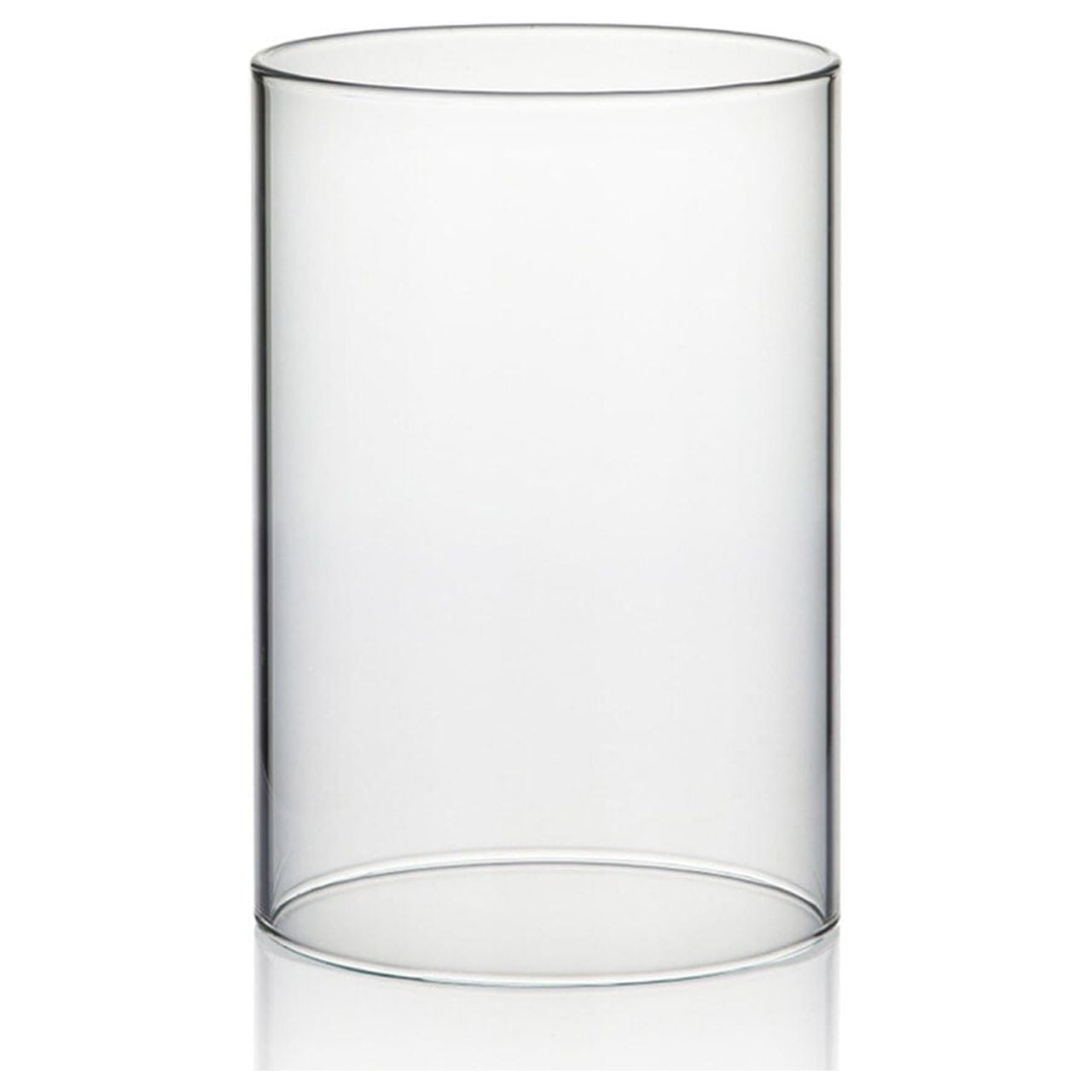 WGV International Clear Glass Cylinder Hurricane Chimney Tube, Candle