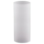 WGV International Decorative Glass Cylinder Hurricane Chimney Tube, 1 Piece 5"W x 14"H - Frosted