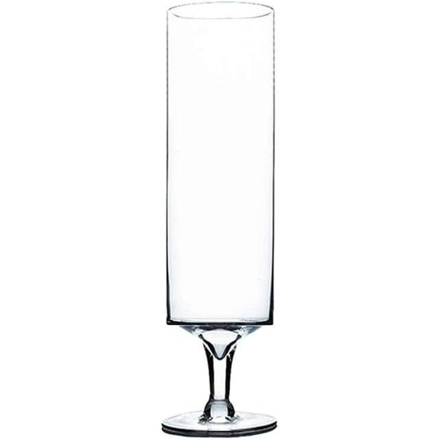 WGV Raised Cylinder Candle Holder on Stand Bulk, Open Width 4", Height