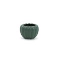 thumbnail image 1 of WGV Small Weathered Hunter Green Pumpkin Pot - 5.5" Wide x 4" Height, Good quality, Heavy Weighted Base - 1 Pc, 1 of 7