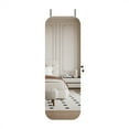 thumbnail image 1 of WGYPRIME 47.2" Jewelry Armoire with Full Length Mirror, Door or Wall Mounted  Locking Jewelry Cabinet, Large Capacity Cosmetic Storage, 1 of 7