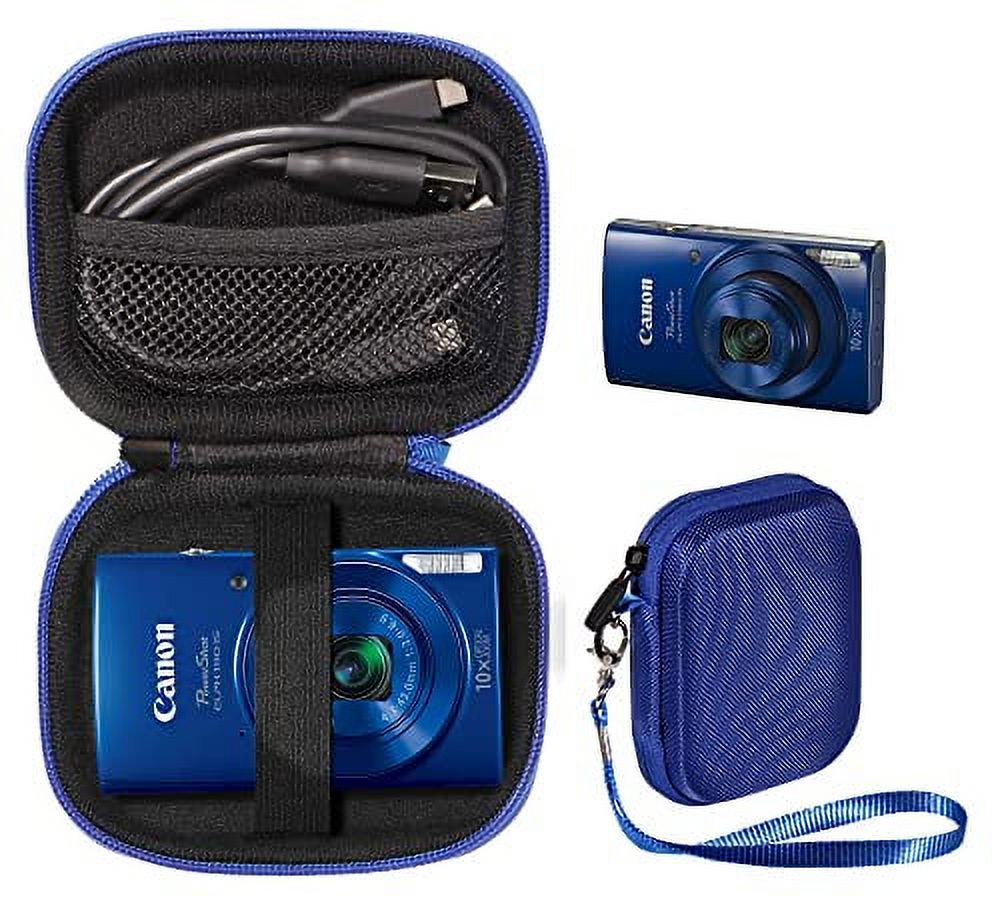 WGear Digital Camera Case for Sony W800/S, DSCW830; Canon PowerShot ELPH180, ELPH 190, ELPH 350 HS, ELPH 310 HS, ELPH 360; Kodak PIXPRO Friendly Zoom FZ43, FZ53-BL;COOLPIX L32 (Blue) WG012260 - image 1 of 5