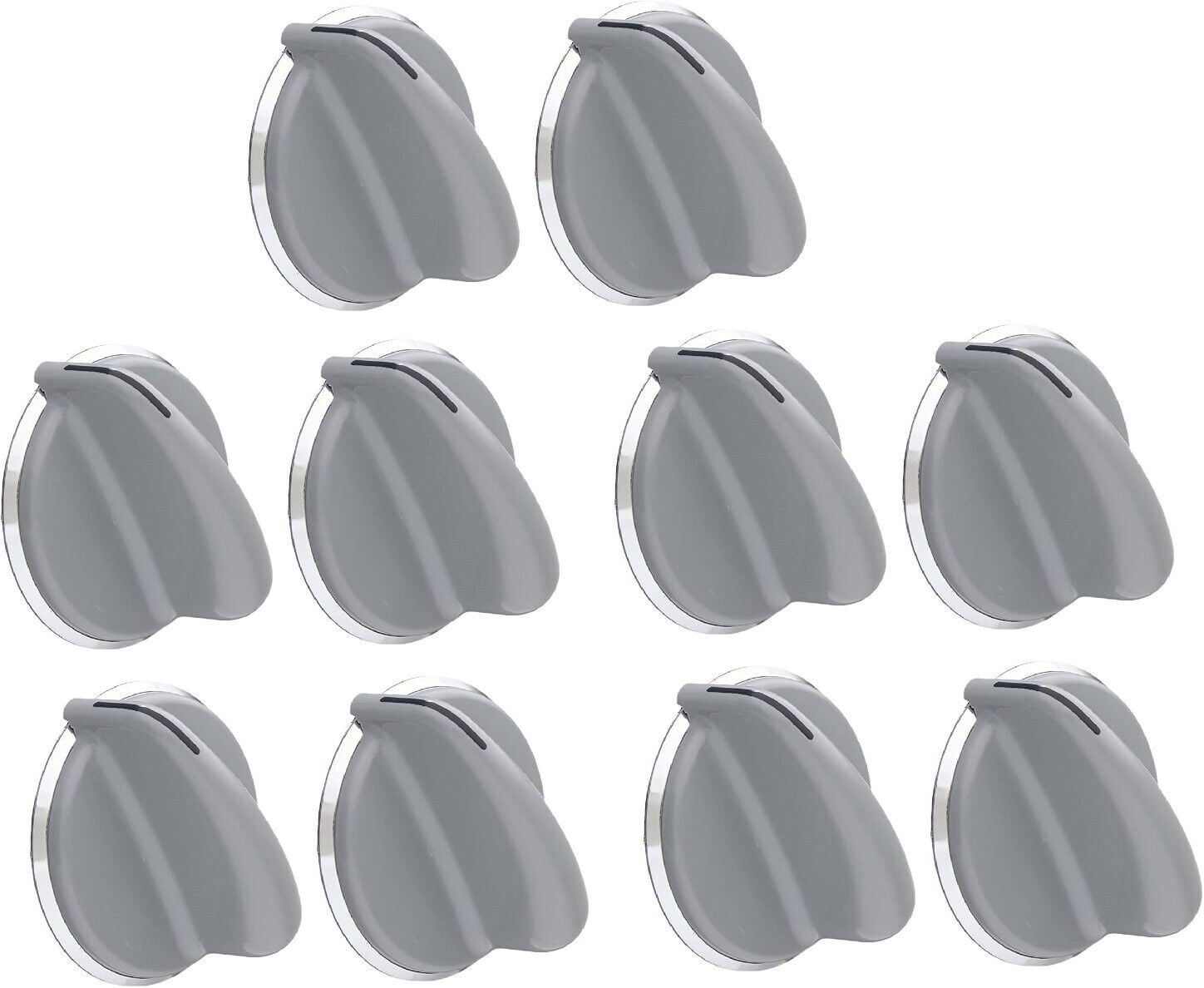 WH01X10462 Dryer and Washing Machine Gray Control Knob for GE 10 Pack
