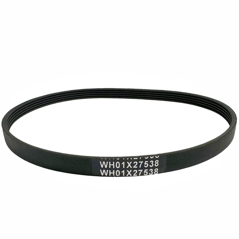 WH01X27538 Washer Drive Belt Replacement Part, Rubber Washer Belt Compatible with GE Washers, Replaces AP6328256, 4587903, PS12299369, WH01X27538