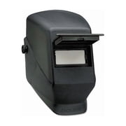 WH10 HSL 2 Passive Welding Helmet, SH10, Black, Fixed Front, 2 in x 4-1/4 in, 360 Cap Adapter