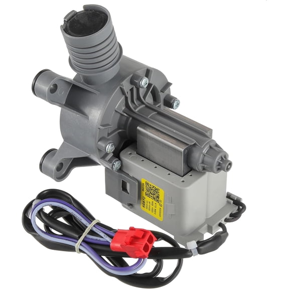 WH11X34742 Washer Pump Assembly Compatible with Frigidaire Midea Haier Washers Replaces WH01X28078, 5304511363, 4584305, AP6261649, 4980769