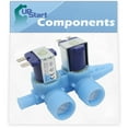thumbnail image 1 of WH13X10024 Washer Dual Inlet Valve Replacement for General Electric EWA2500A0WW - Compatible with WH13X10024 Water Valve, 1 of 4