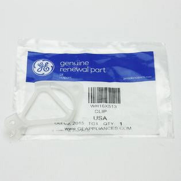 WH16X513 GE OEM Washer Drain Hose Clip