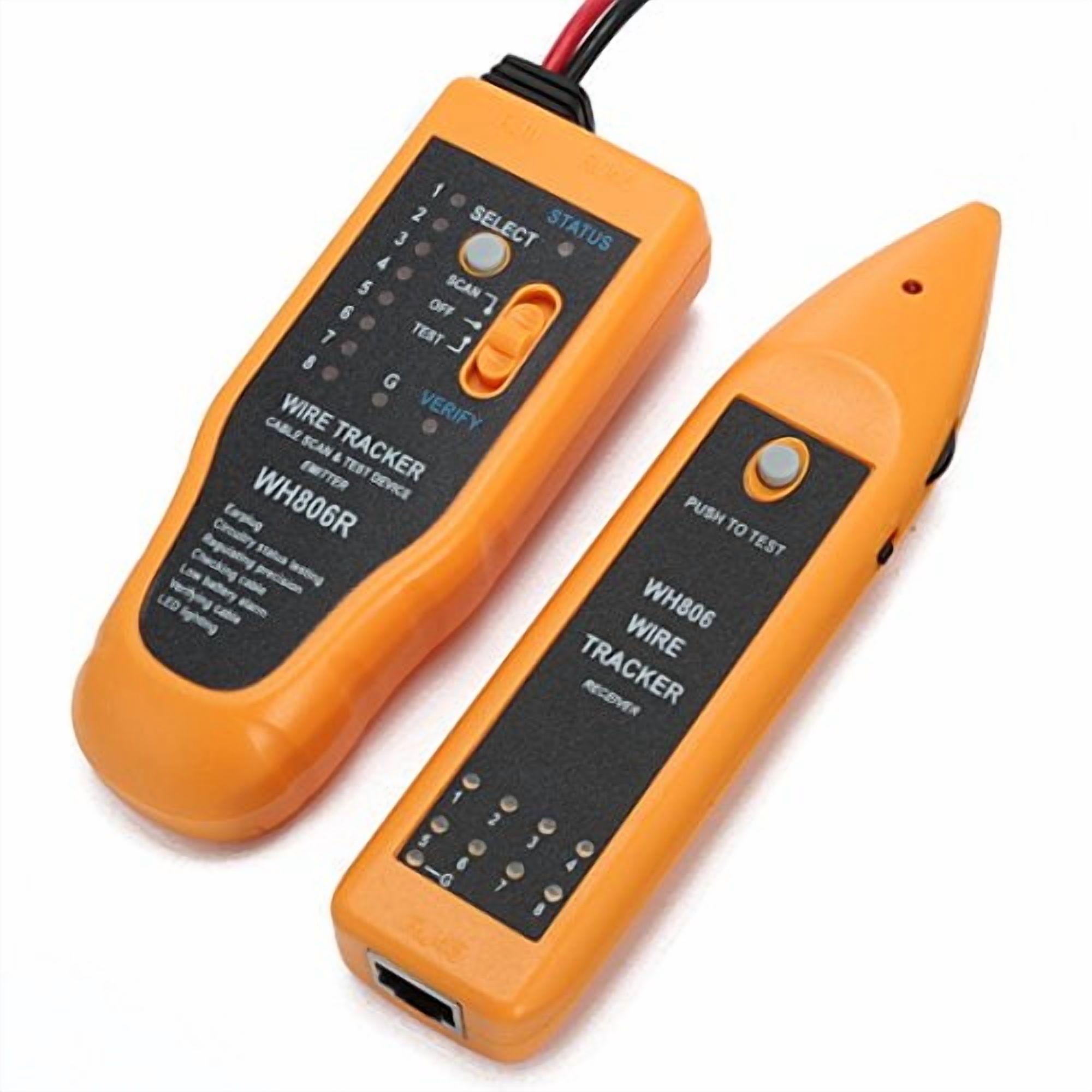 WH806R Line Finder Telephone RJ45 RJ11 Wire Tracker Kit Ethernet LAN ...