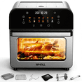 thumbnail image 1 of WHALL 12QT Touchscreen Air Fryer Toaster Oven, 12 Pre-set Menus, Clear Window, Less Oil, 1 of 7