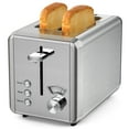 thumbnail image 1 of WHALLULTRA 2 Slice Toaster - Stainless Steel Toaster with Wide Slot, 6 Shade Settings, Bagel Function, Removable Crumb Tray, 1 of 8