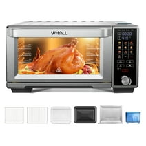 WHALL® Air Fryer Toaster Oven - 30QT Convection Oven, 11-in-1 Steam Oven, Touchscreen, 4 Accessories
