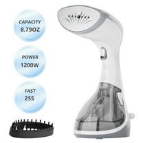 WHALL Handheld Steamer for Clothes, Handheld Garment Steamer with Large 260ml Tank, 25 Second Heat Up, 1200 Watts