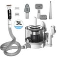 thumbnail image 1 of Pet Grooming Vacuum, Dog Hair Vacuum with 3 Modes, 5 In 1 Kit, 3L Large Dustbin, Low Noise, 1 of 11