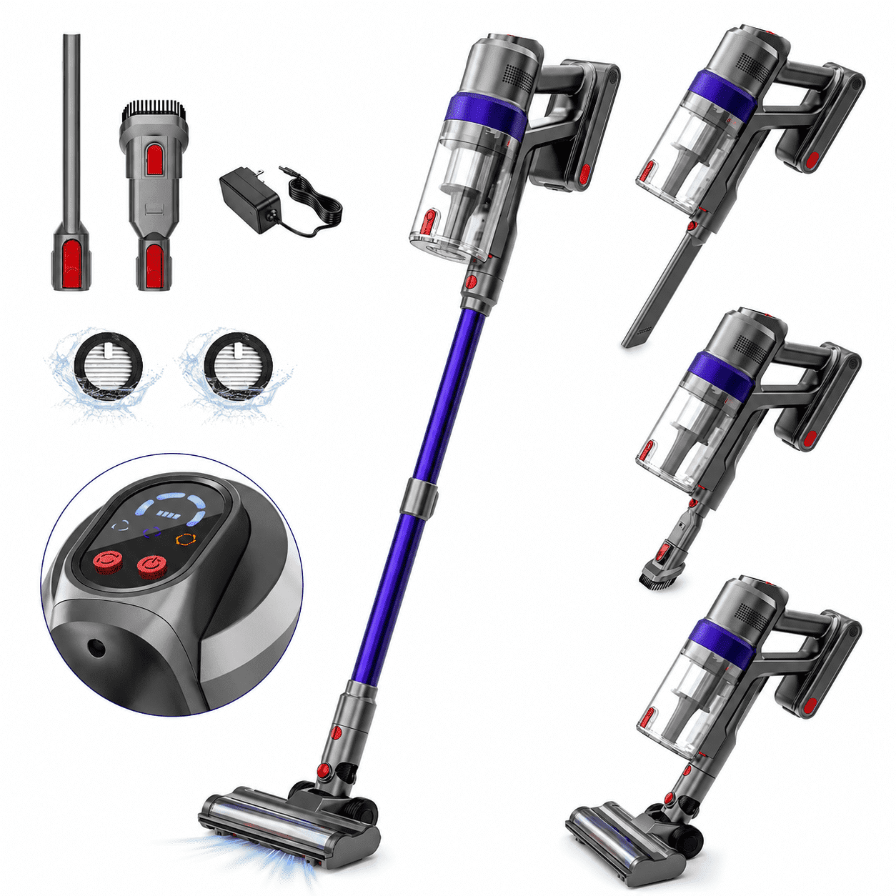 Dirt Devil 3-in-1 Lightweight Corded Stick Vacuum Cleaner and