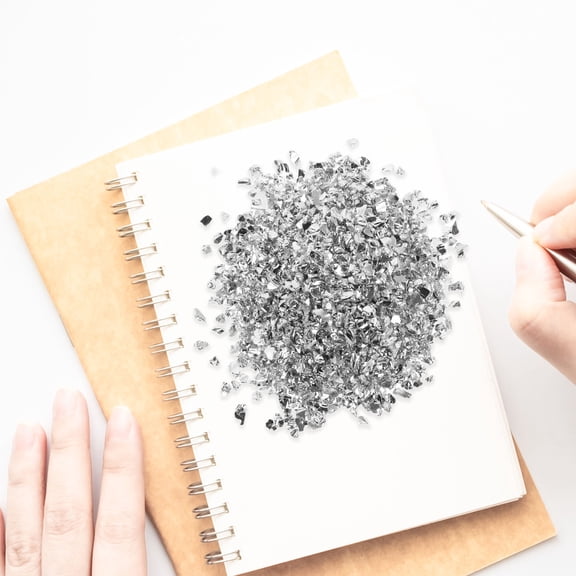 WHAMVOX 1 Bag Glitter Set Art Materials Crushed Glitter For Crafts Glitter Bulk Diy Glitter Craft Pieces Nail Art Glitter Fragments Crushed Gemstone Glitter