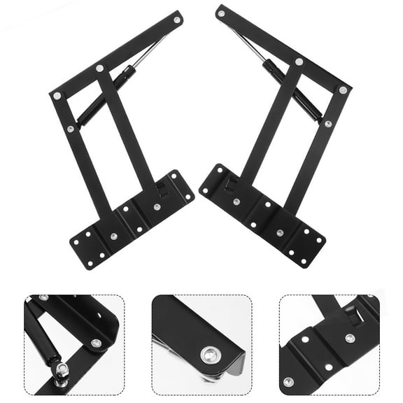 WHAMVOX 1 Pair Cabinet Door Hinge Drop Down Hinge Spring Loaded Hinge Folding Table Sofa Hinge