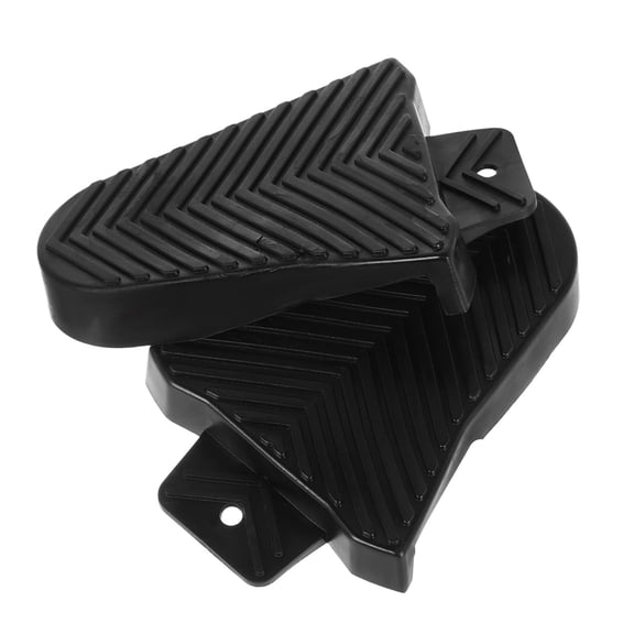 WHAMVOX 1 Pair Durable Black ABS Cycling Cleats For Mountain Bike And Road Biking With Selflocking Mechanism