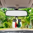thumbnail image 1 of WHAMVOX 1 Pair Miniature Boxing Gloves Pendant Mini Boxing Gloves Hanging Charm Diy Keyring Sport Pendant For Gym Accessory Bag Car Hanging Ornament, 1 of 8