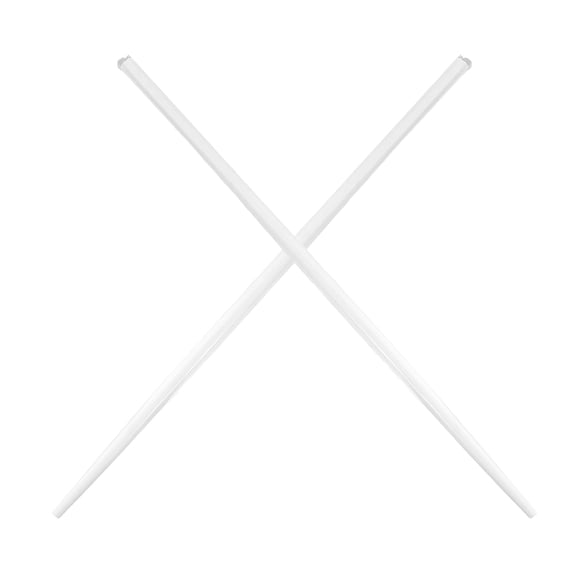 WHAMVOX 1 Pair Reusable Japanese Glass Chopsticks for Sushi Sashimi and More Transparent Smooth Chopsticks for Home and Restaurant Use