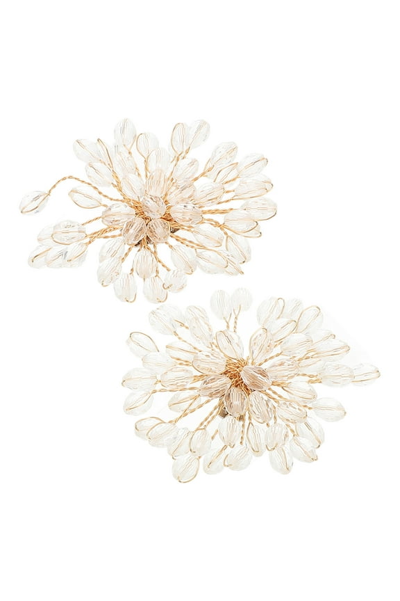 1 Pair Shoe Jewelry Clips Shoe Clips For Flats Flower Clips For Shoes Flower Shoe Clips Shoe Buckle Wedding Shoe Clips Decor