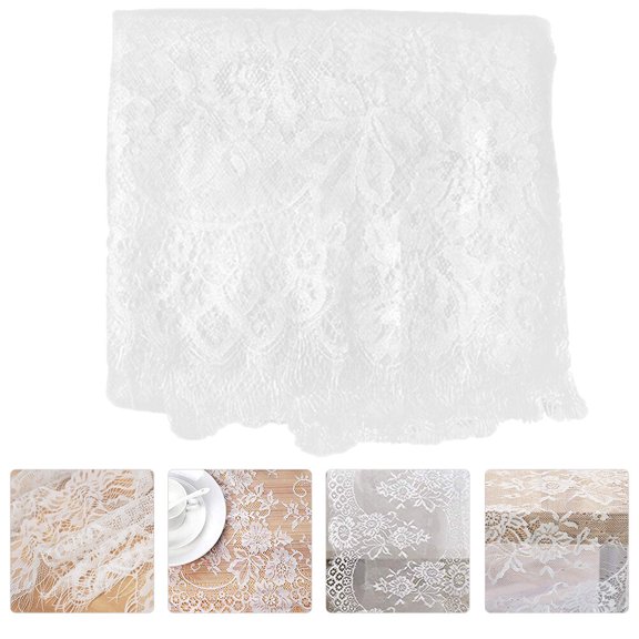 WHAMVOX Polyester Festival Party Tablecloth, 1 Pc Dinner Table Cover for Home, Event, and Celebration Decoration