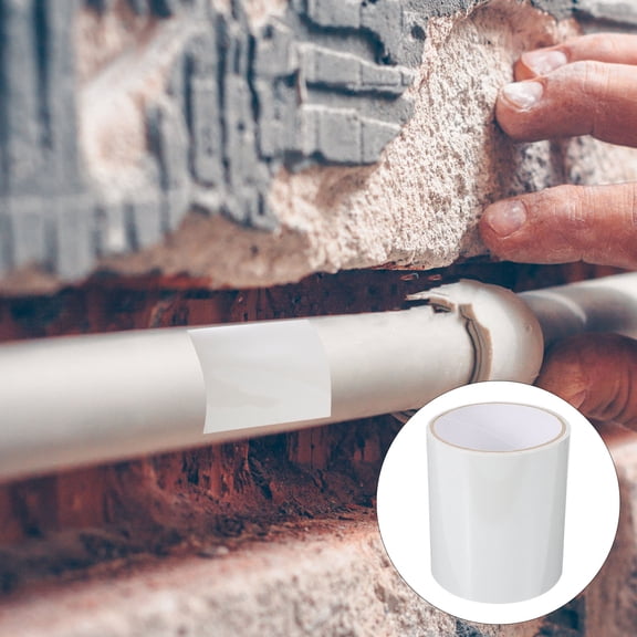 Luxshiny Heavy Duty White Sealing Tape for Outdoor Use with Advanced Leak Proof Adhesive Technology