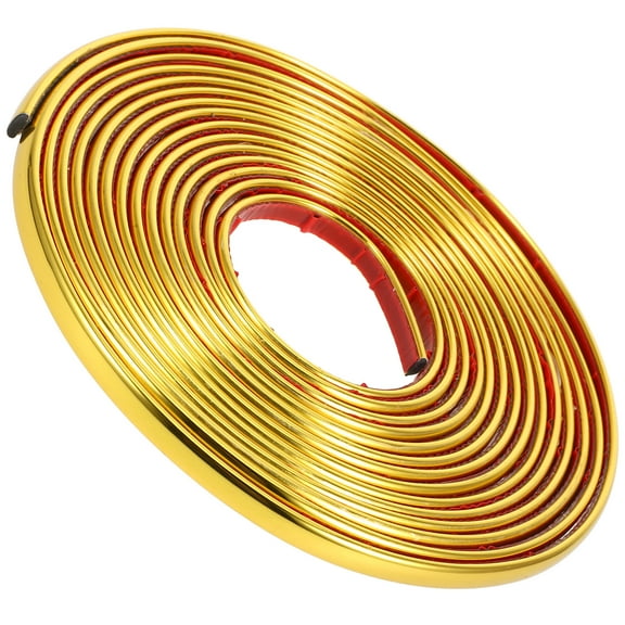 WHAMVOX 1 Roll of Tile Trim Molding Ceiling Border Mirror Border Molding Trim Tile Edge Strip Flexible Trim Caulk Strip Mirror Border Trim