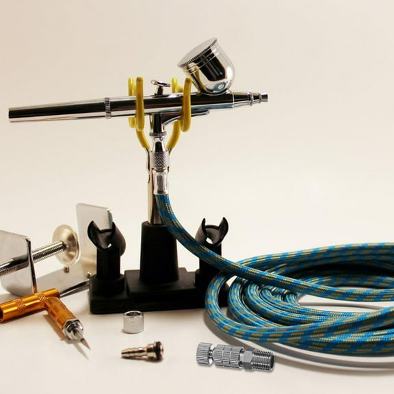 WHAMVOX 1 Set of Airbrush Quick Connector Adapter for Airbrush Connector Airbrush Hose Adapter Quick Release Airbrush Connector Airbrush Coupler Replacement Airbrush Connector Accessory