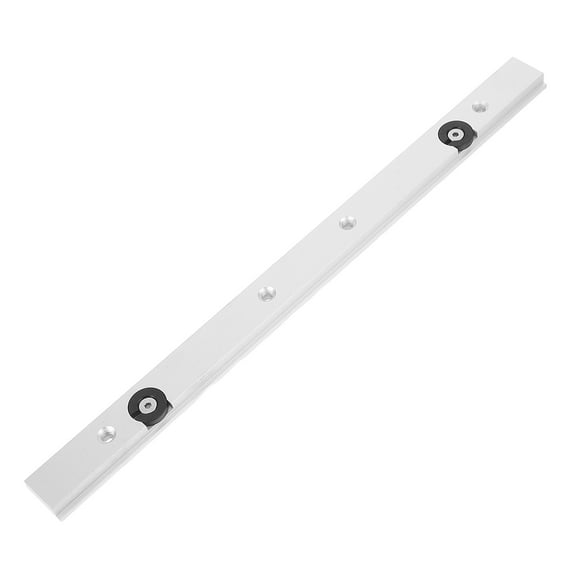 WHAMVOX 1 Set Of Aluminium Alloy Miter Bar Universal Push Guide Rail Miter Bar For Table Saw Multi-Functional Woodworking Rail With Slot For Woodworking Projects