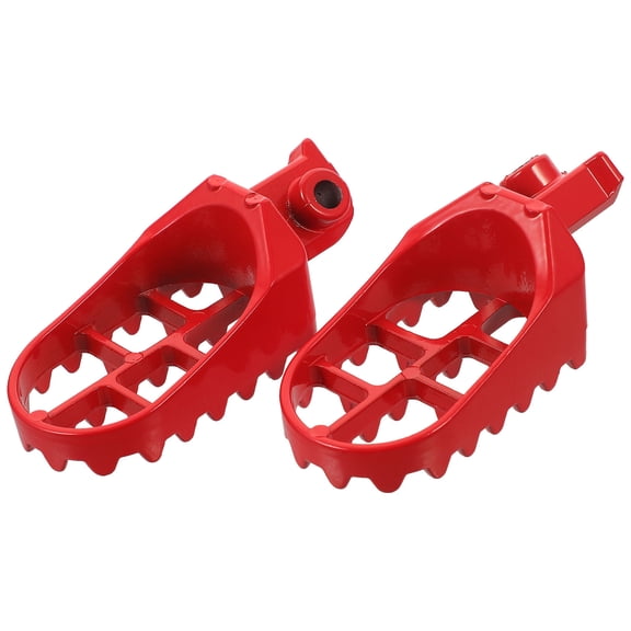 WHAMVOX 1 Set Aluminium Foot Pegs Motorcycle Front Rest Footrest Foot Pegs Compatible for PW 50 80 TW200
