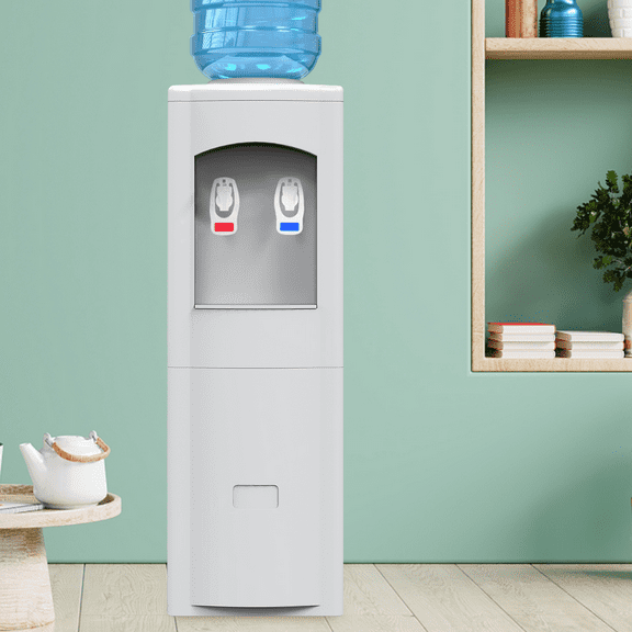 WHAMVOX Plastic Water Dispenser Tap with Easy Press Handle for Use Cold Water Spigot 1 Set