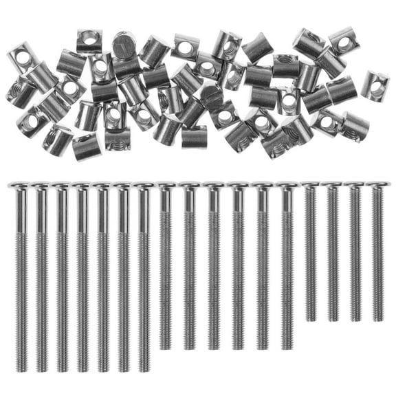 WHAMVOX 1 Set Bolts Nuts Assortment Kit Crib Screws Replacement Crib Hardware Kit