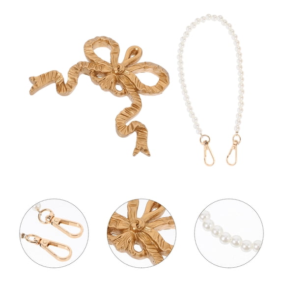 WHAMVOX 1 Set Bow Wall Decor Hanging Bow Knot Photo Frame Door Picture Frame Decoration For Living Room Bathroom Kitchen Holiday Decor