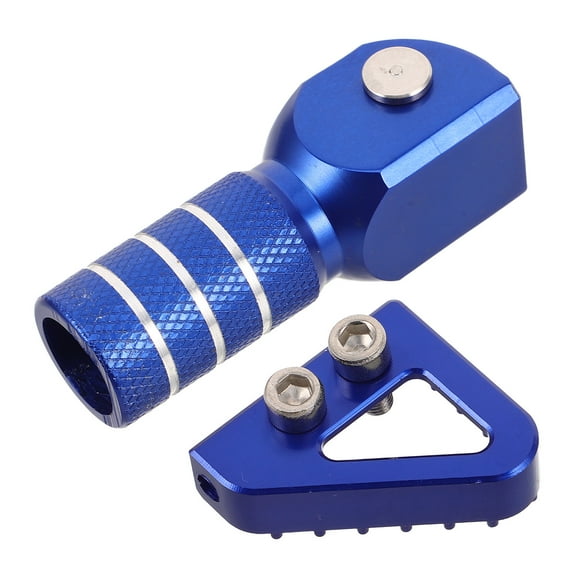 WHAMVOX 1 Set Brake Pedal Kit Aluminum Alloy Rear Brake Pedal and Gear Shifter Lever Tip Motorbike Shift Lever Toe Peg and Dirt Bike Step Plate