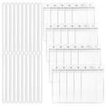 thumbnail image 1 of WHAMVOX 1 Set Clear Badge Sleeve Clear Badge Holder Card Sleeve Name Badge Sleeve Clear Card Holder ID Cards Sleeve Anti-scratch Working Cards Protector, 1 of 8