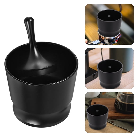 WHAMVOX 1 Set Coffee Machine Accessory Aluminium Alloy Dosing Cup Espresso Tool Multi-Functional Coffee Powder Receiving Cup Coffee Tools
